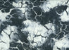 This is a marble pattern mural in black and off white