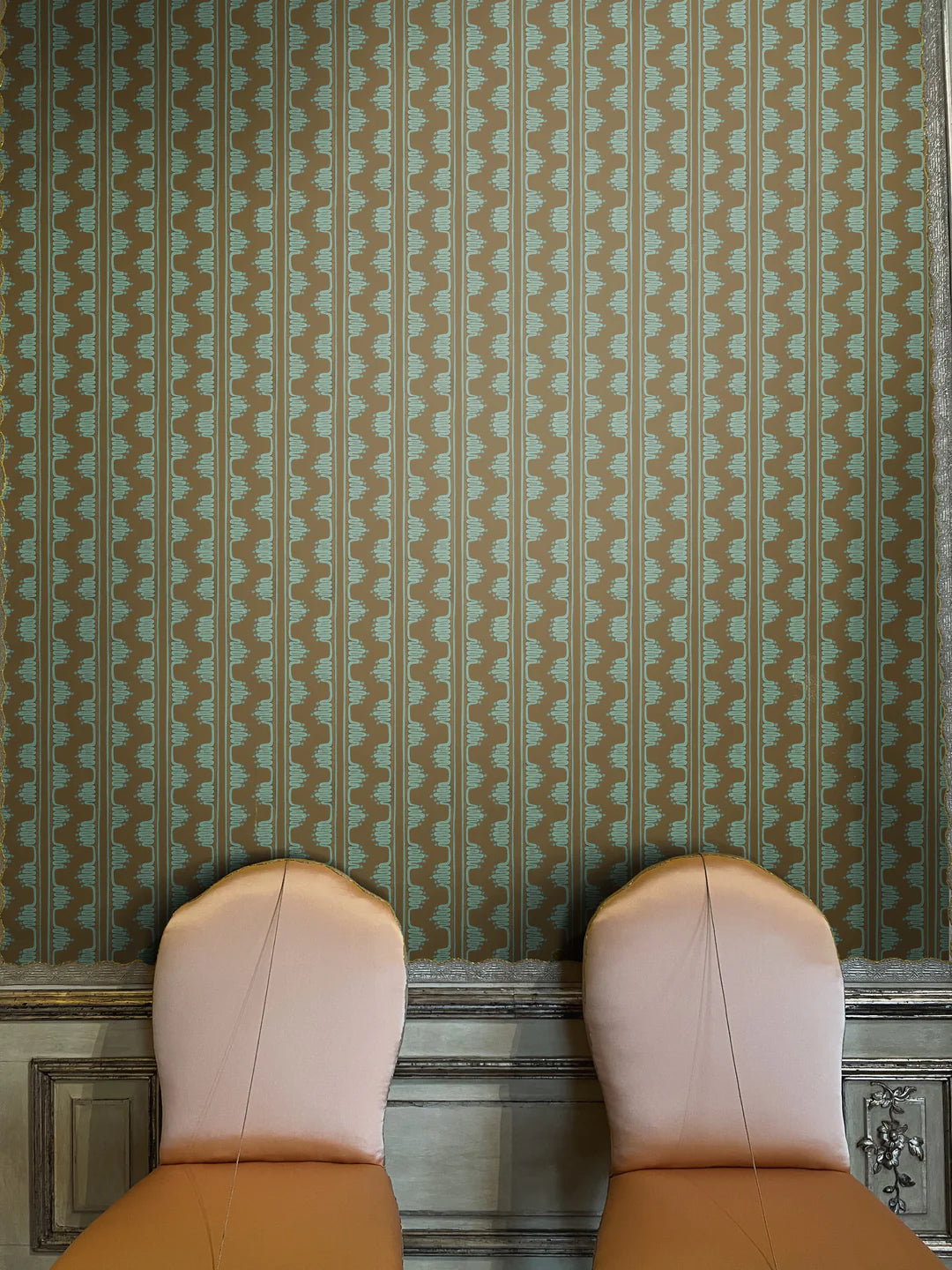 Papier:  Ritz Maximal Wallpaper in Canteen