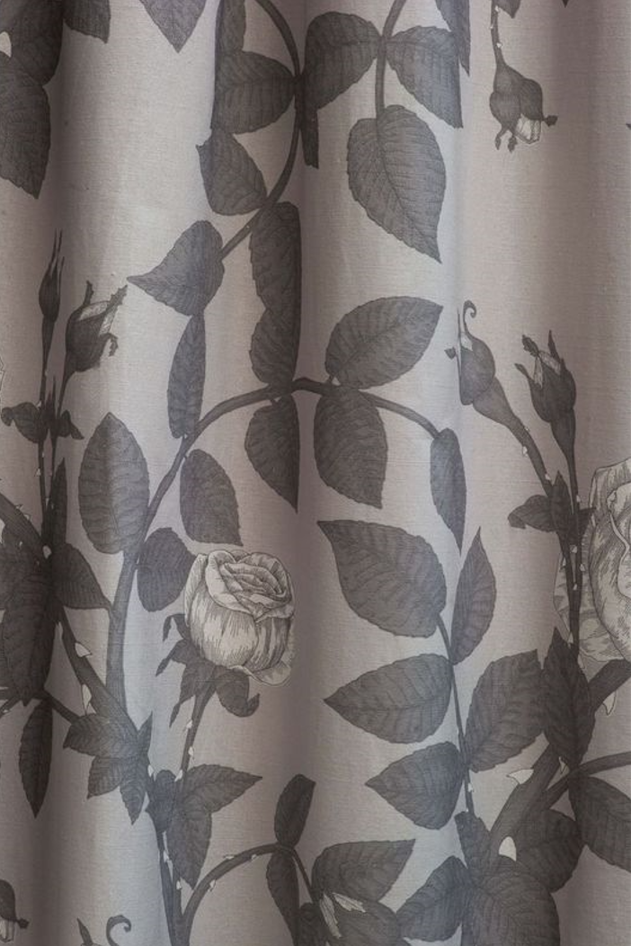 McGegan Rose Grey Fabric