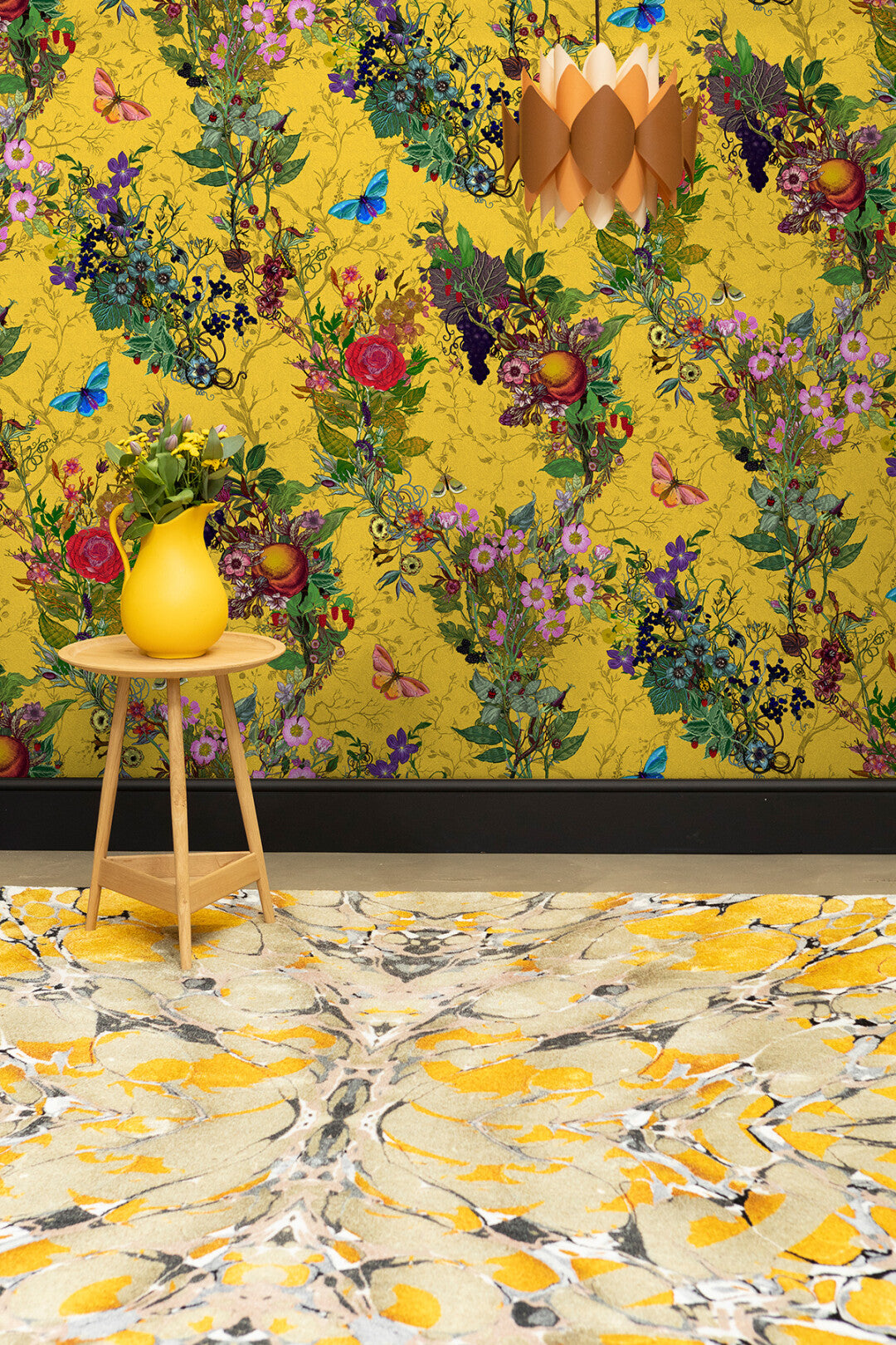 yellow-floral-wallpaper-install.jpg