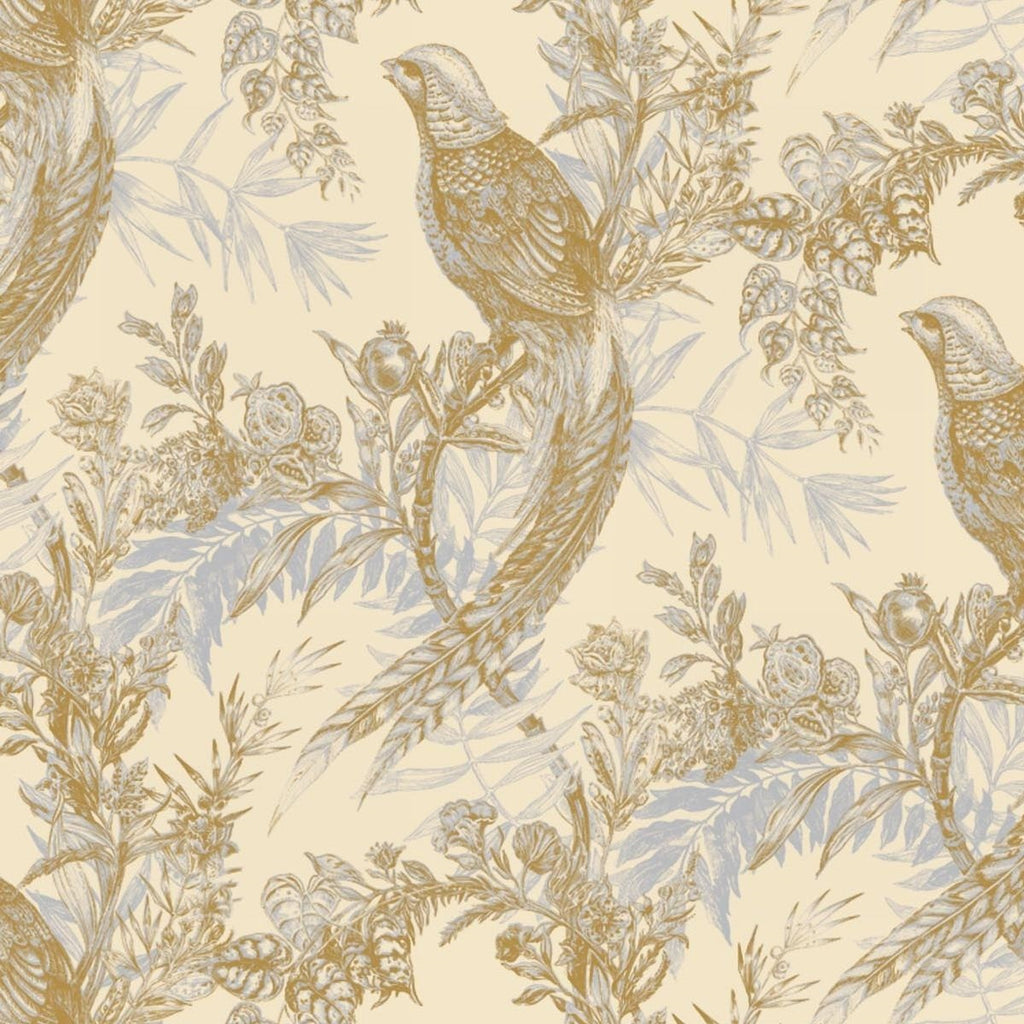 Pheasant – Walnut Wallpaper