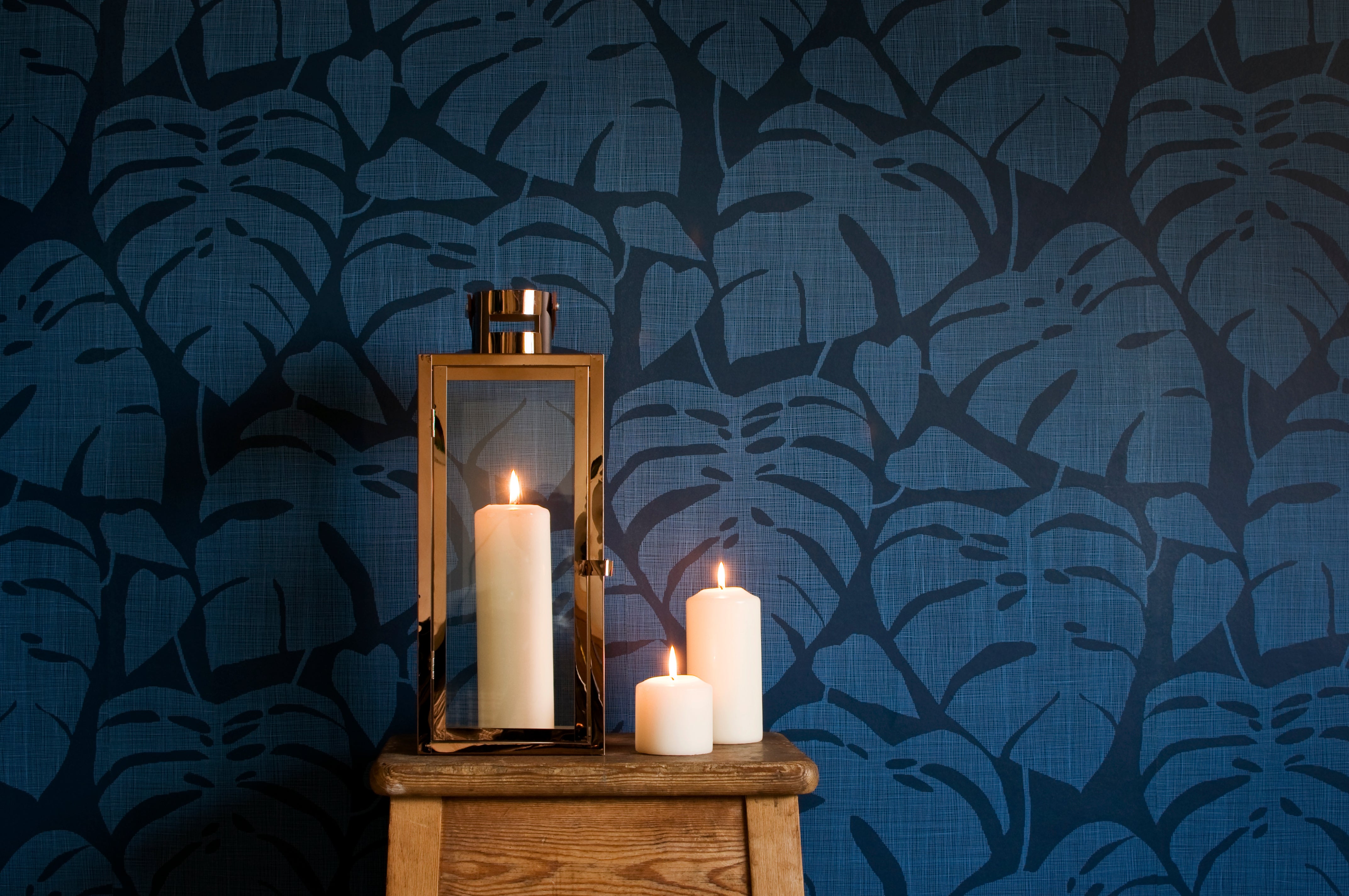 Shibori by Designers Guild - Cobalt - Wallpaper : Wallpaper Direct