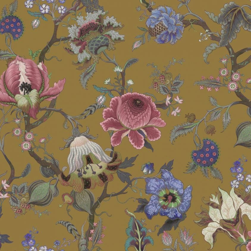 Conway by Zoffany - Antique Bronze - Wallpaper : Wallpaper Direct