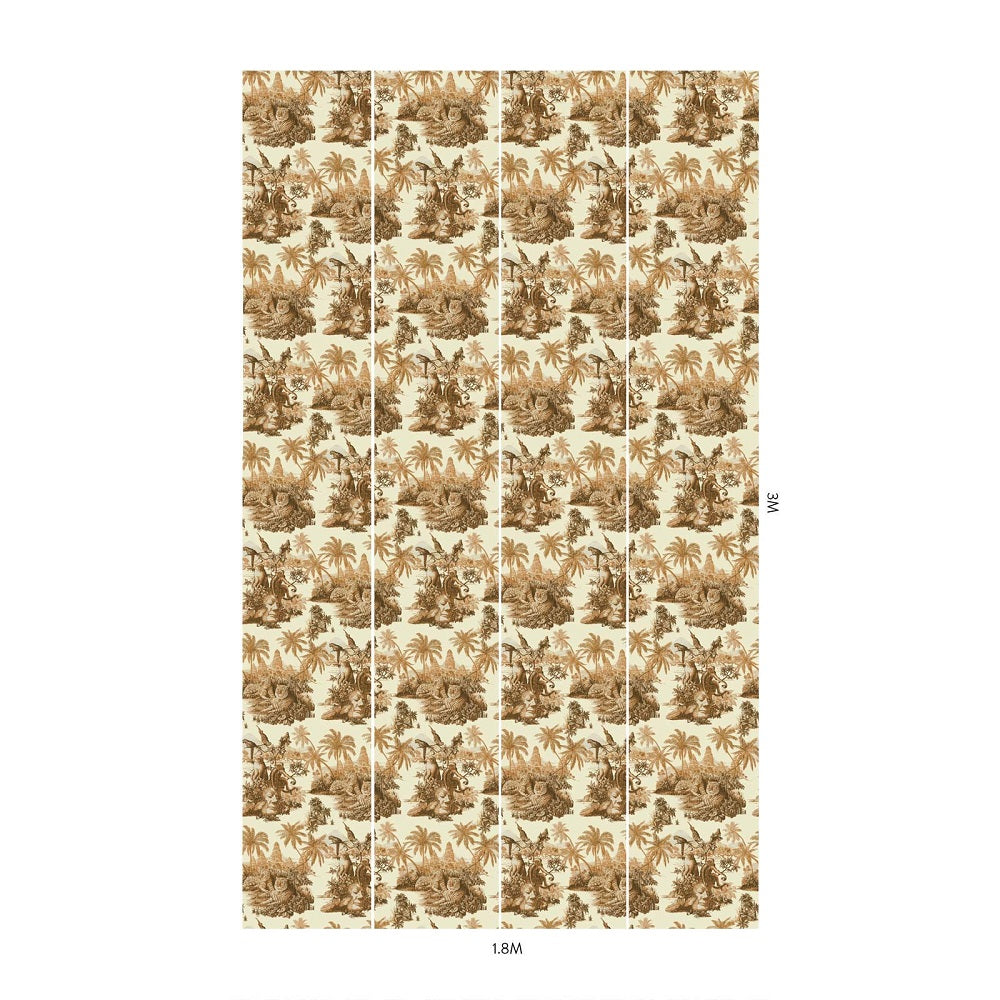 Sumatra – Walnut Wallpaper